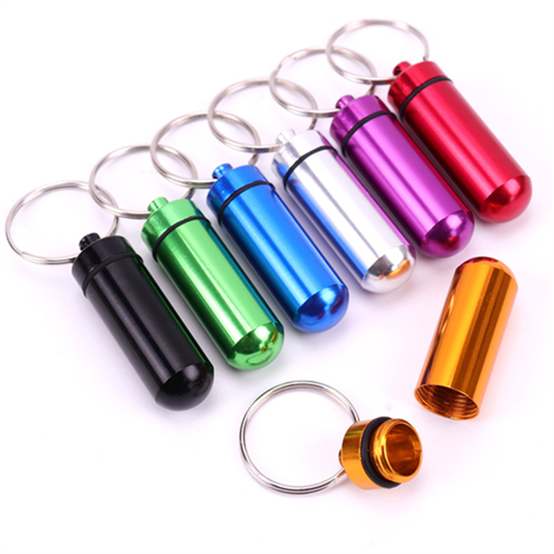 Keychain Medicine Case